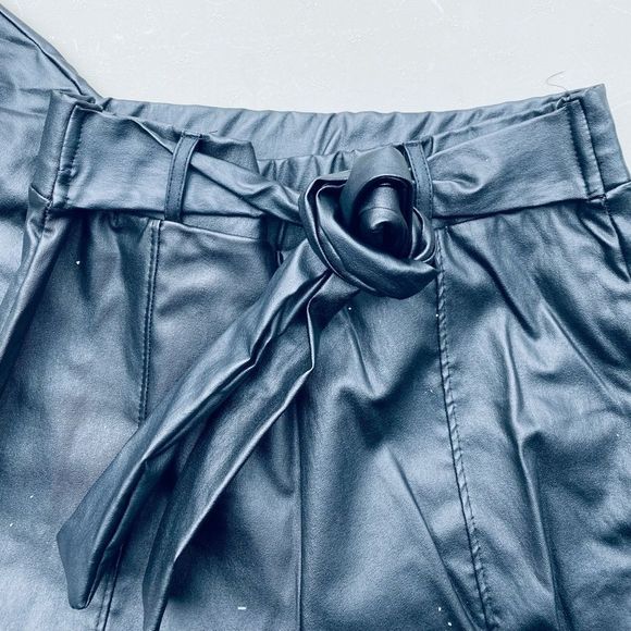 NWT Windsor Black Skinny Leather Pants - Picture 2 of 6